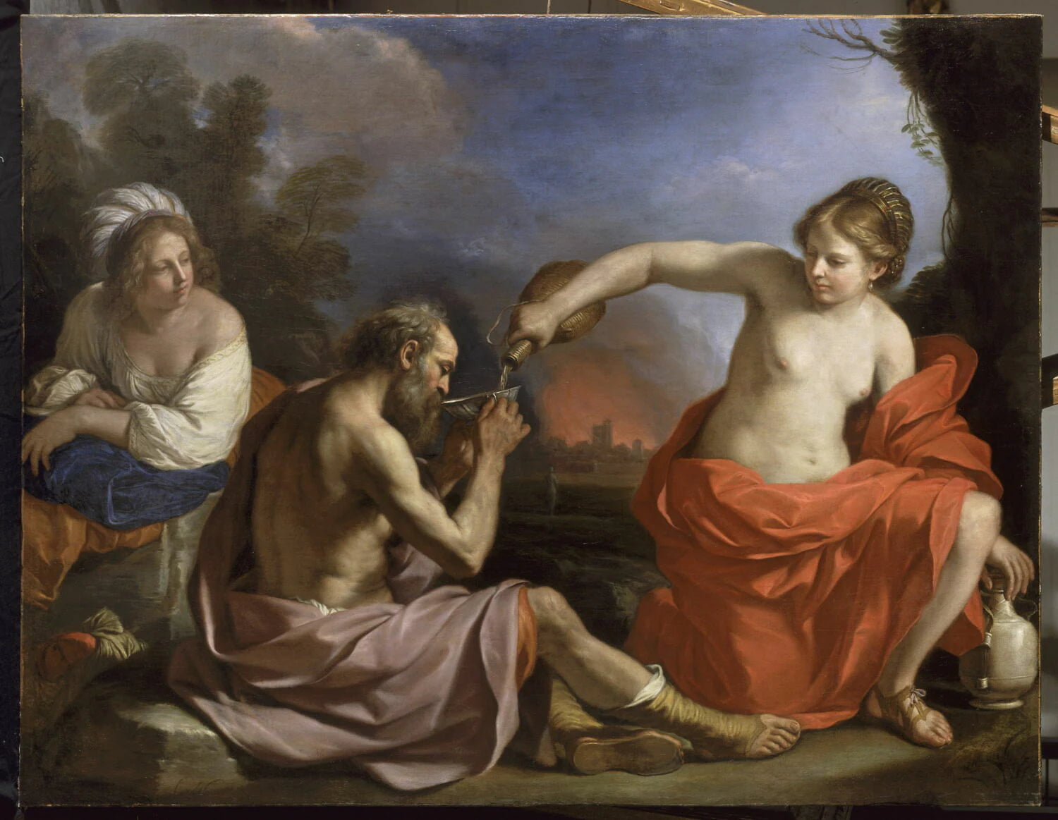Loth et ses filles - Il Guercino Le Guerchin