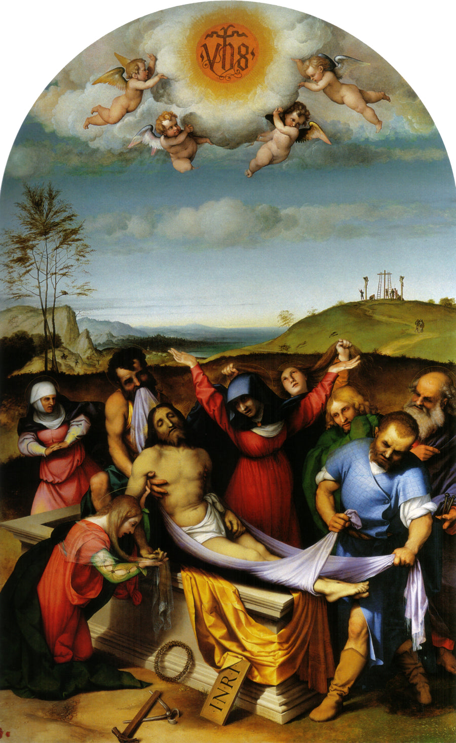 La Déposition de Croix - Lorenzo Lotto