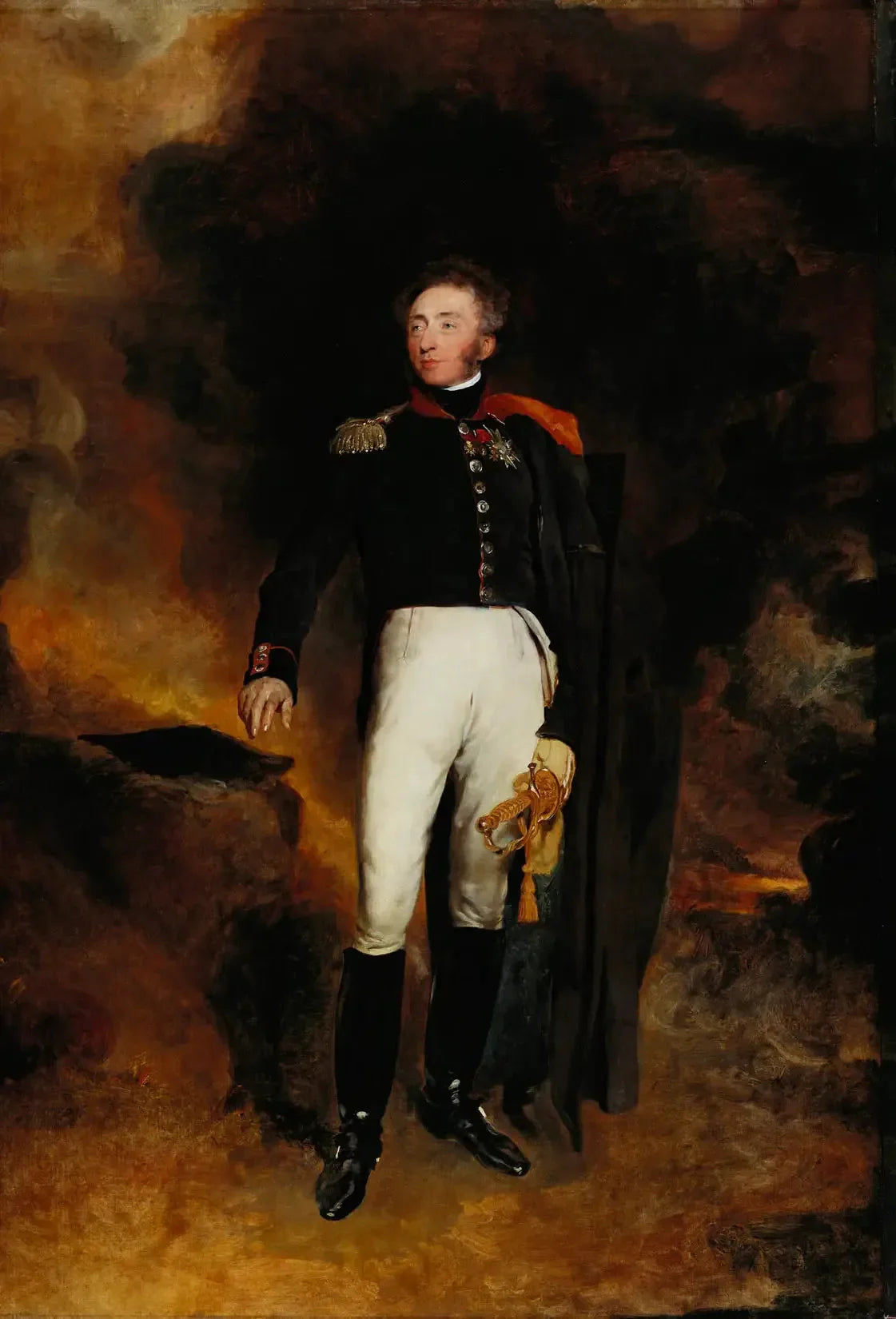 Louis-Antoine, duc d'Angoulême (1775-1844) - Thomas Lawrence image 1 reproduction de peinture à l’huile