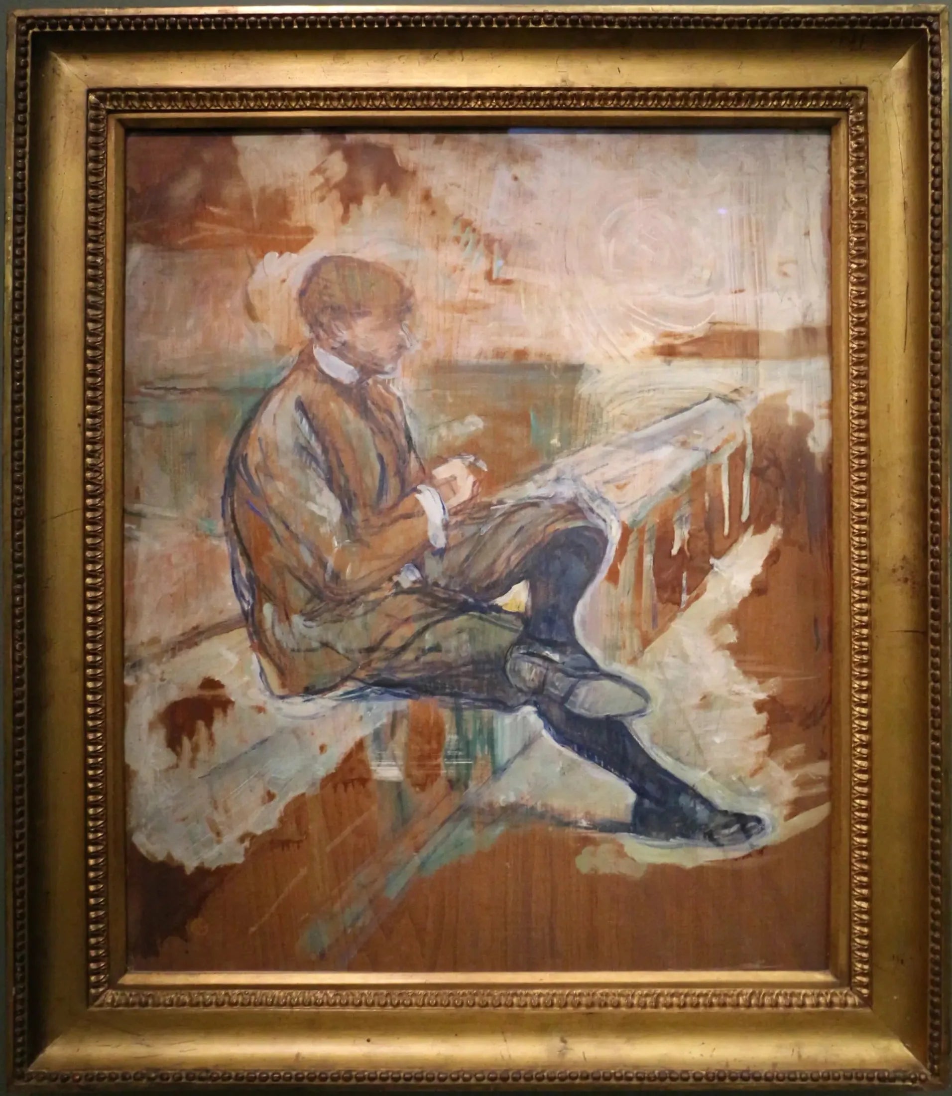 Louis Bouglé - Henri de Toulouse-Lautrec image 1 tableau peint à l’huile sur toile