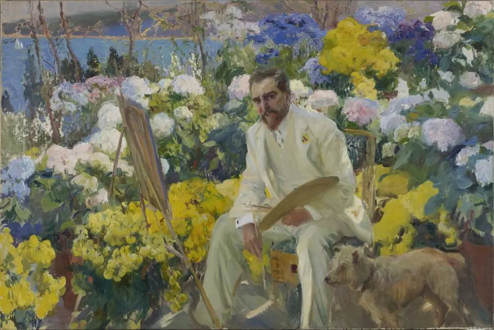 Louis Comfort Tiffany - Joaquín Sorolla image 1 reproduction de peinture à l’huile