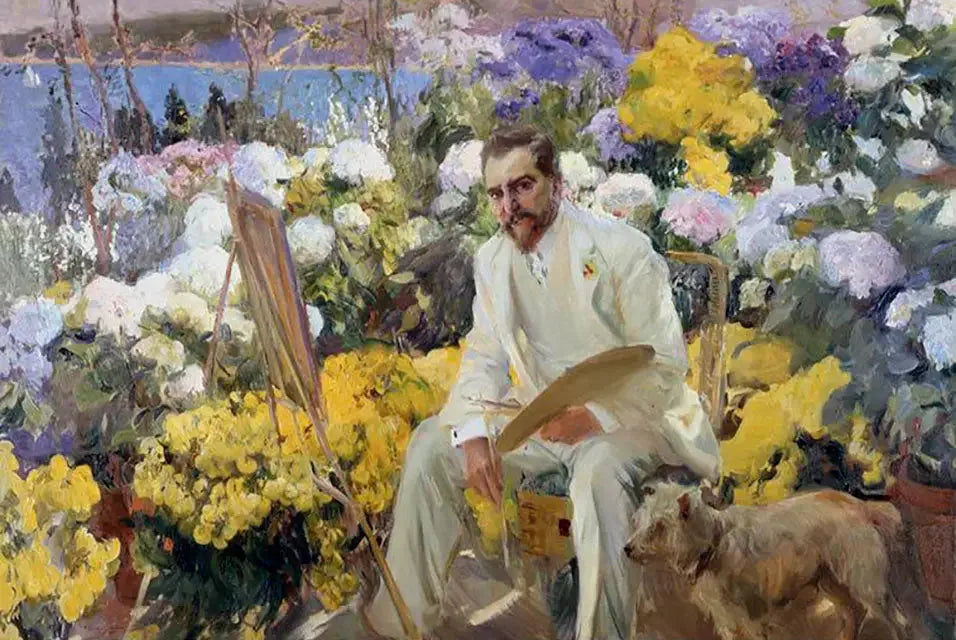 Louis Comfort Tiffany - Joaquín Sorolla image 1 reproduction réalisée par Alpha Reproduction