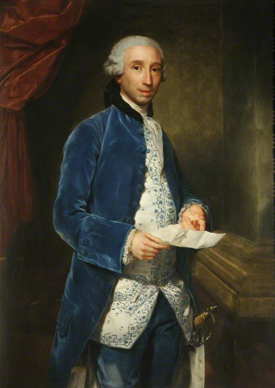Louis de Visme (1720–1776) - Anton Raphael Mengs image 1 tableau peint à l’huile sur toile