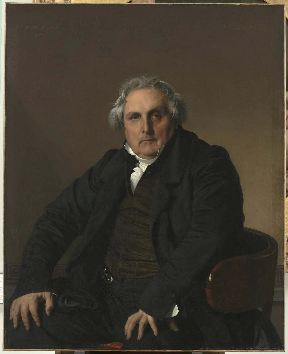 Louis-François Bertin, dit Bertin l'Aîné (1766-1841) - Jean-Auguste-Dominique Ingres