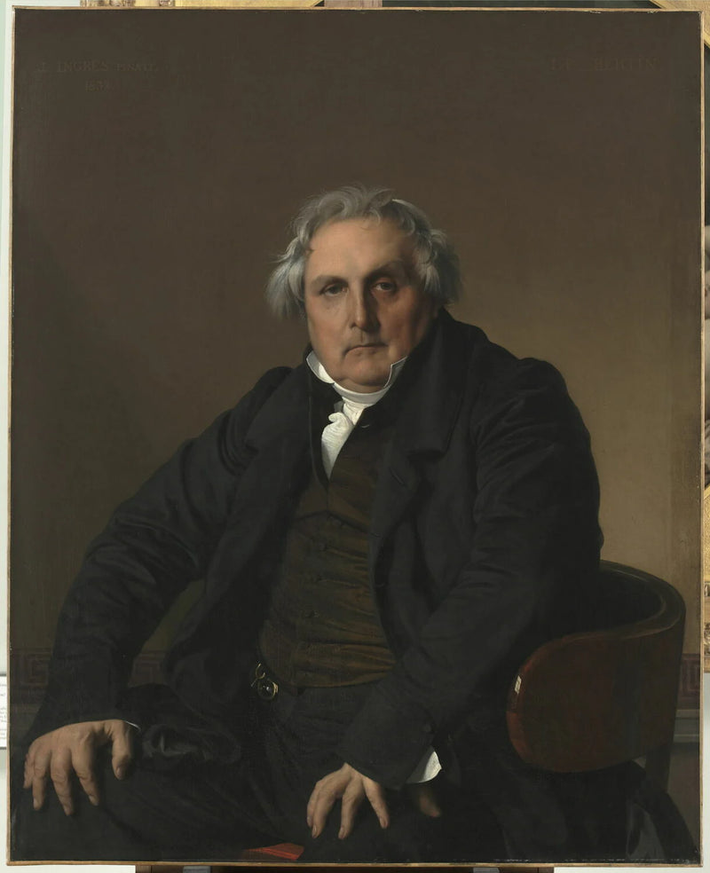 Louis-François Bertin, dit Bertin l'Aîné (1766-1841) - Jean-Auguste-Dominique Ingres