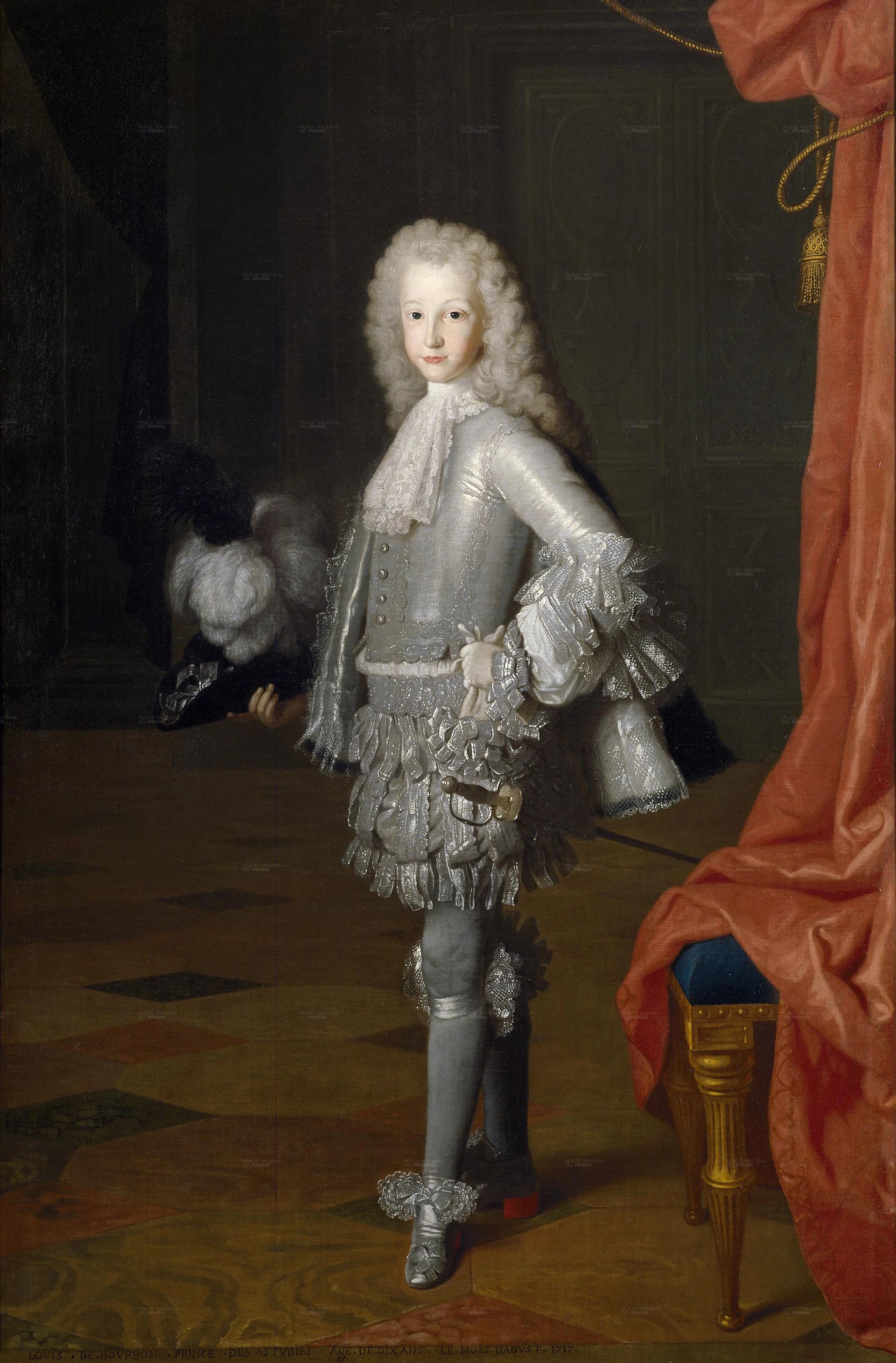 Louis Ier, prince des Asturies - Michel-Ange Houasse