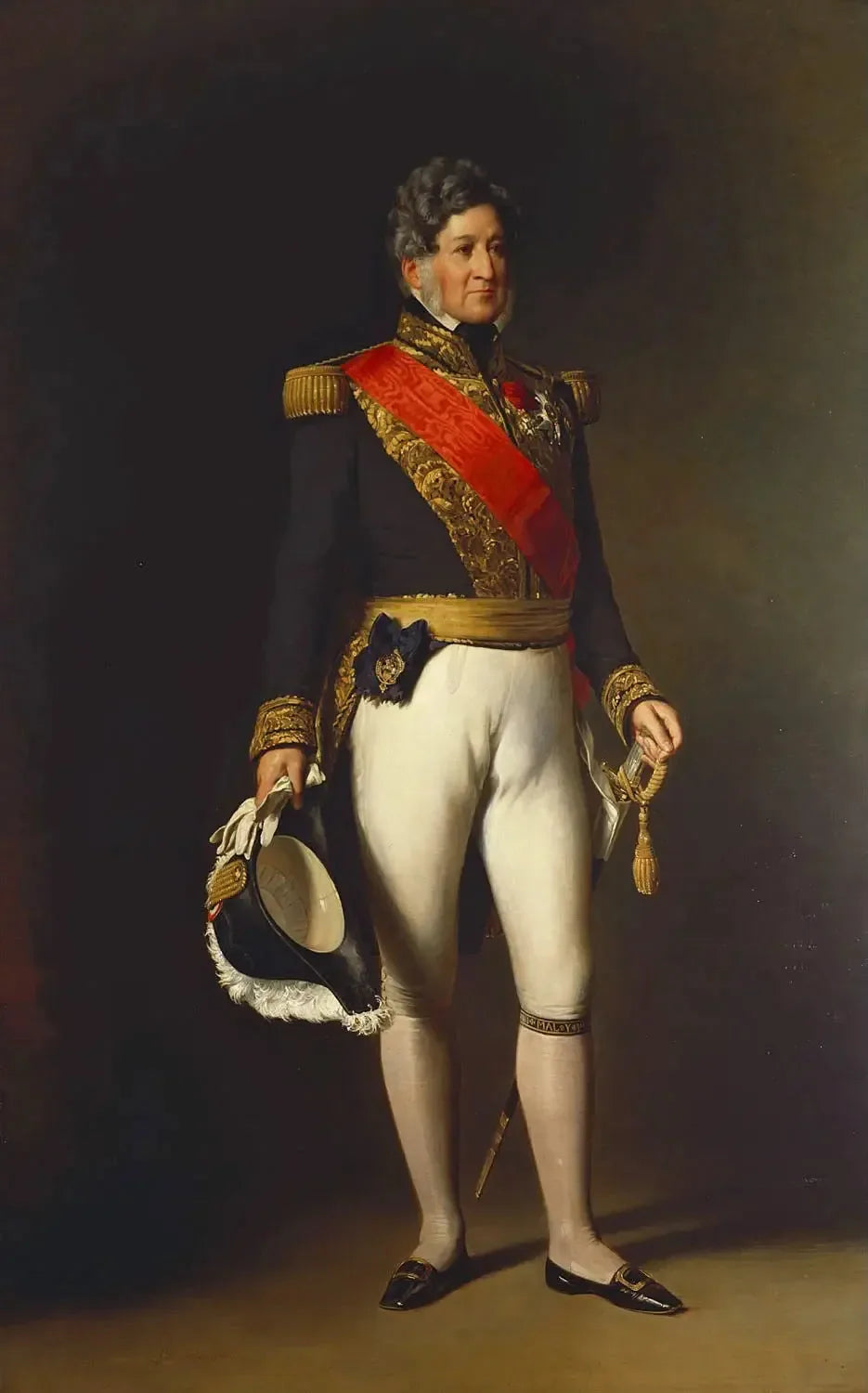 Louis Philippe, roi des Français (1773-1850) - Franz Xaver Winterhalter image 1 reproduction réalisée par Alpha Reproduction