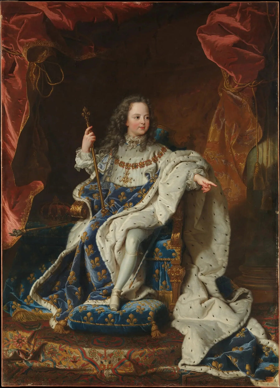 Louis XV de France, enfant - Hyacinthe Rigaud