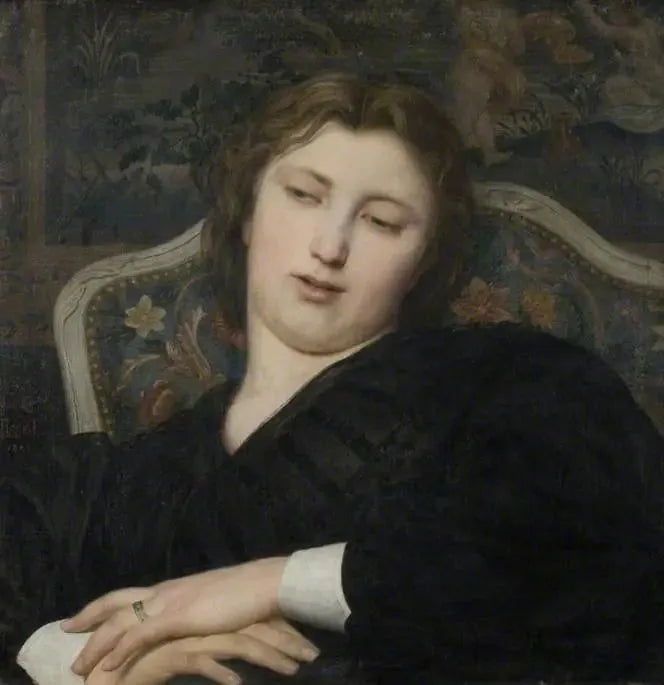 Louise Colet - James Tissot image 1 tableau peint à l’huile sur toile