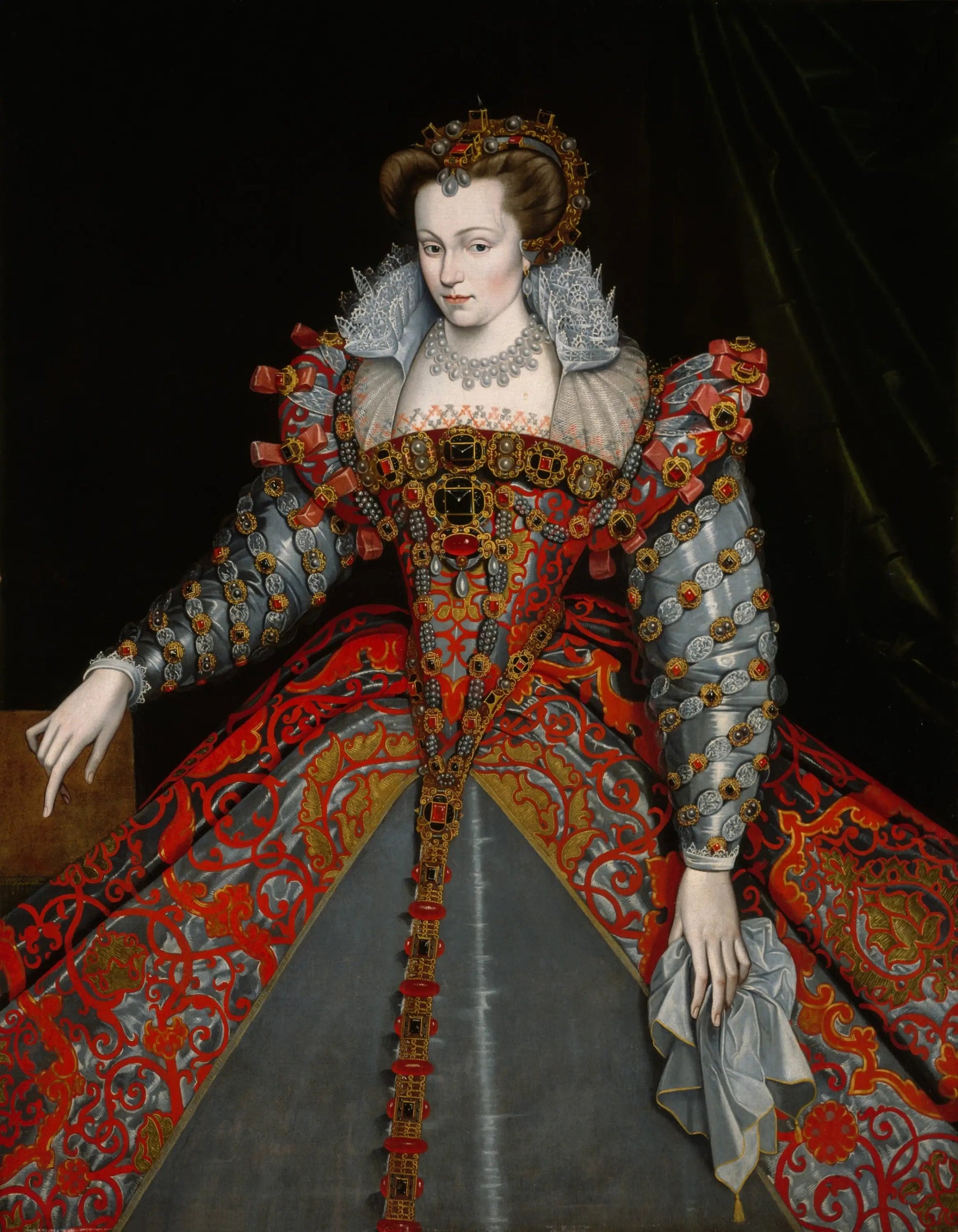 Louise de Lorraine - François Clouet image 1 reproduction de peinture à l’huile