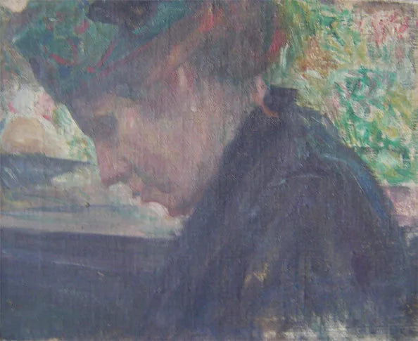 Louise - Eliseu Visconti image 1 copie de tableau peinte à la main