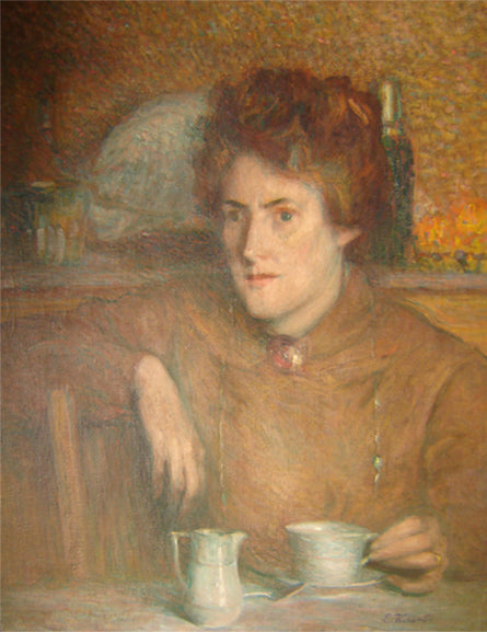 Louise - Eliseu Visconti image 1 reproduction de peinture à l’huile