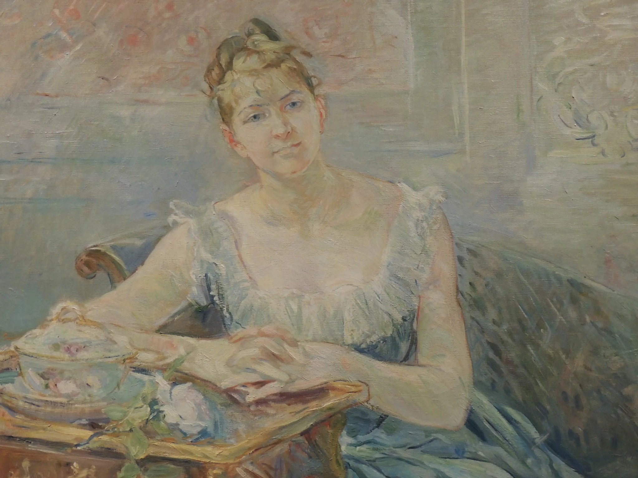 Louise Riesener - Berthe Morisot image 1 reproduction d’œuvre d’art à l’huile