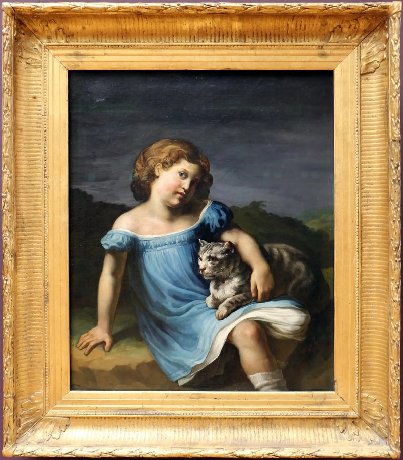 Louise Vernet enfant - Théodore Géricault