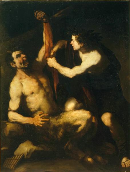 Apollon et Marsyas - Luca Giordano