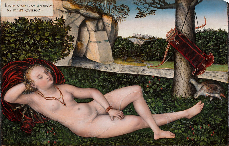 La Nymphe de la source - Lucas Cranach l’Ancien