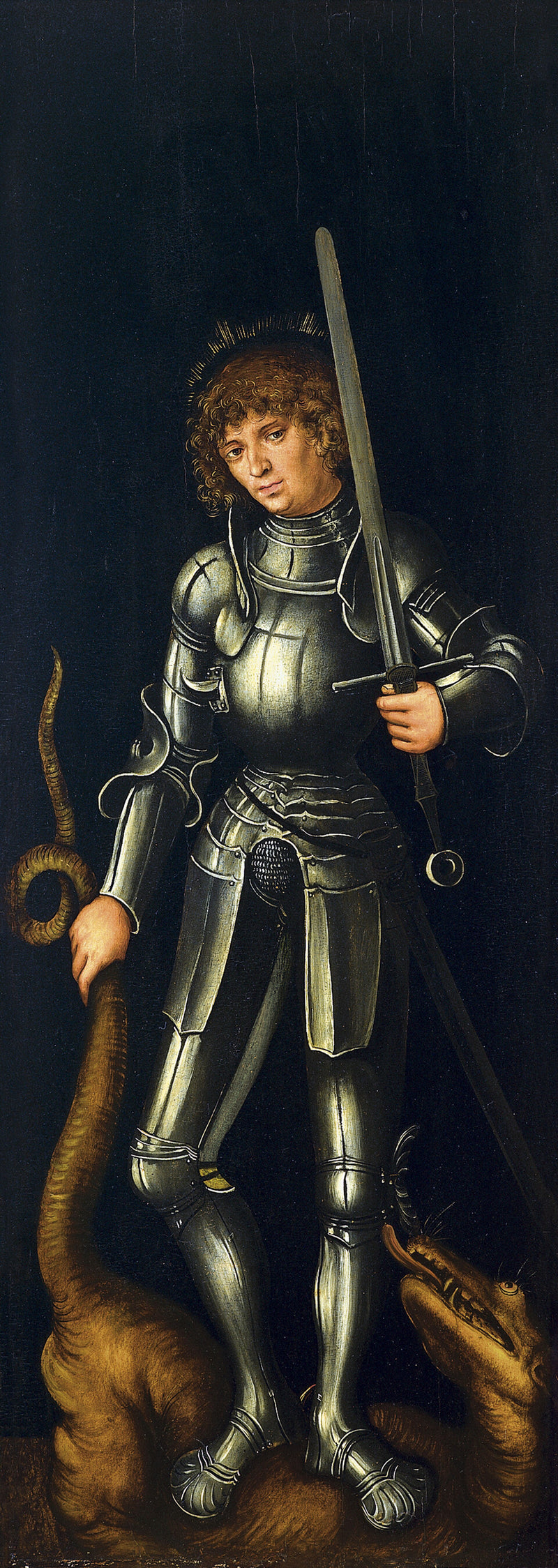 Saint Georges et le dragon - Lucas Cranach l’Ancien