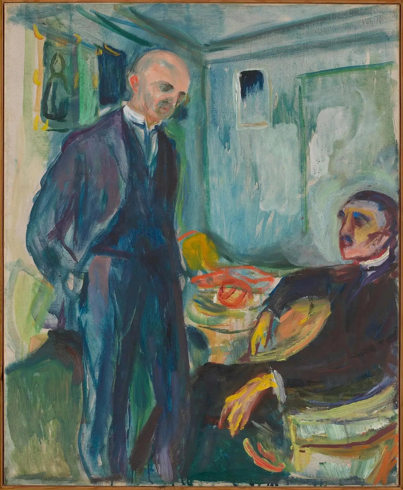 Lucien Dedichen et Jappe Nilssen - Edvard Munch