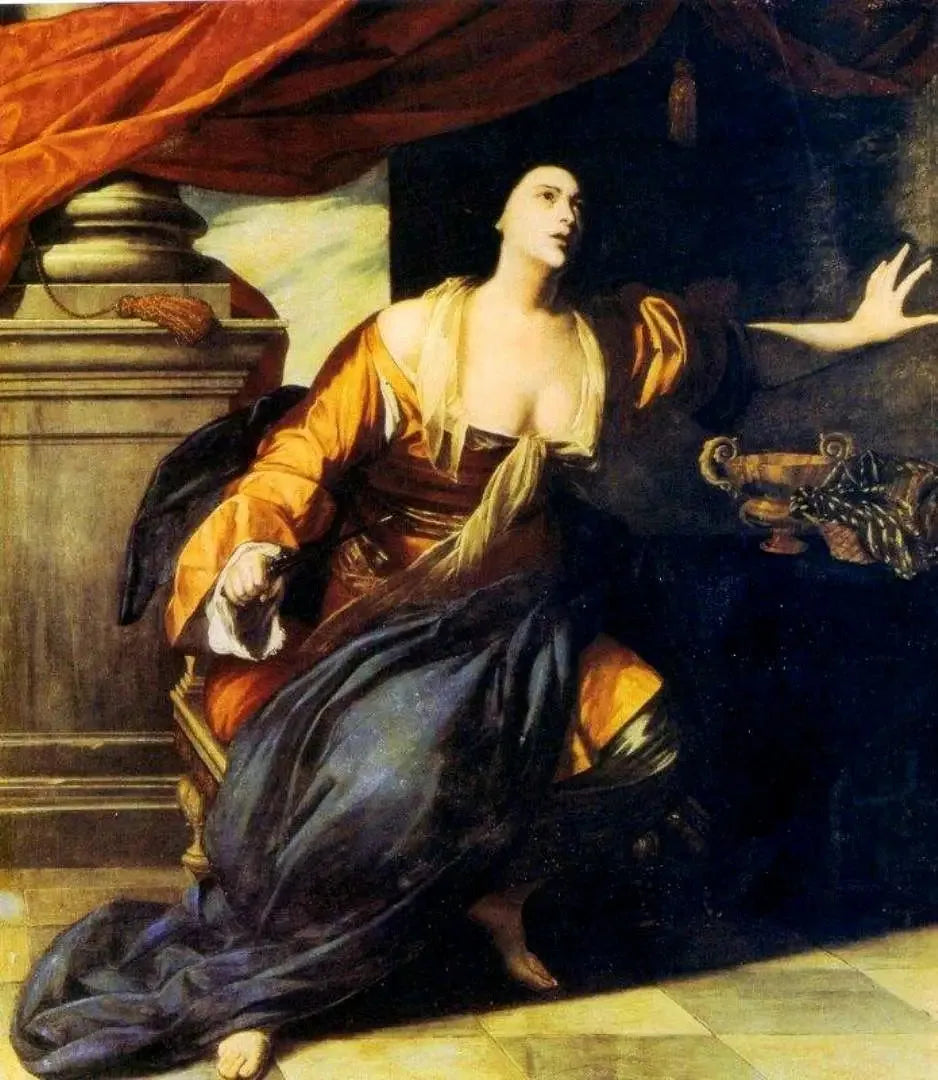 Lucrèce - Artemisia Gentileschi image 1 tableau peint à l’huile sur toile
