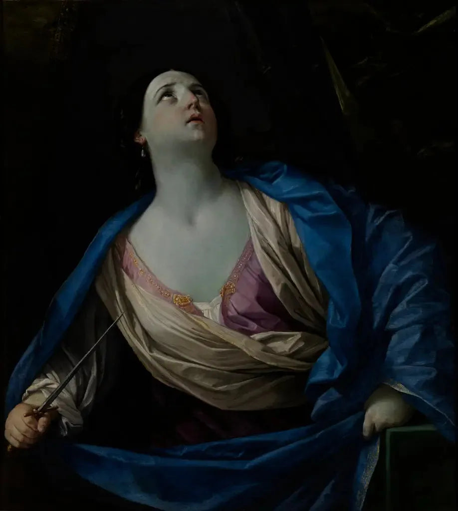 Lucrèce - Guido Reni image 1 copie de tableau peinte à la main