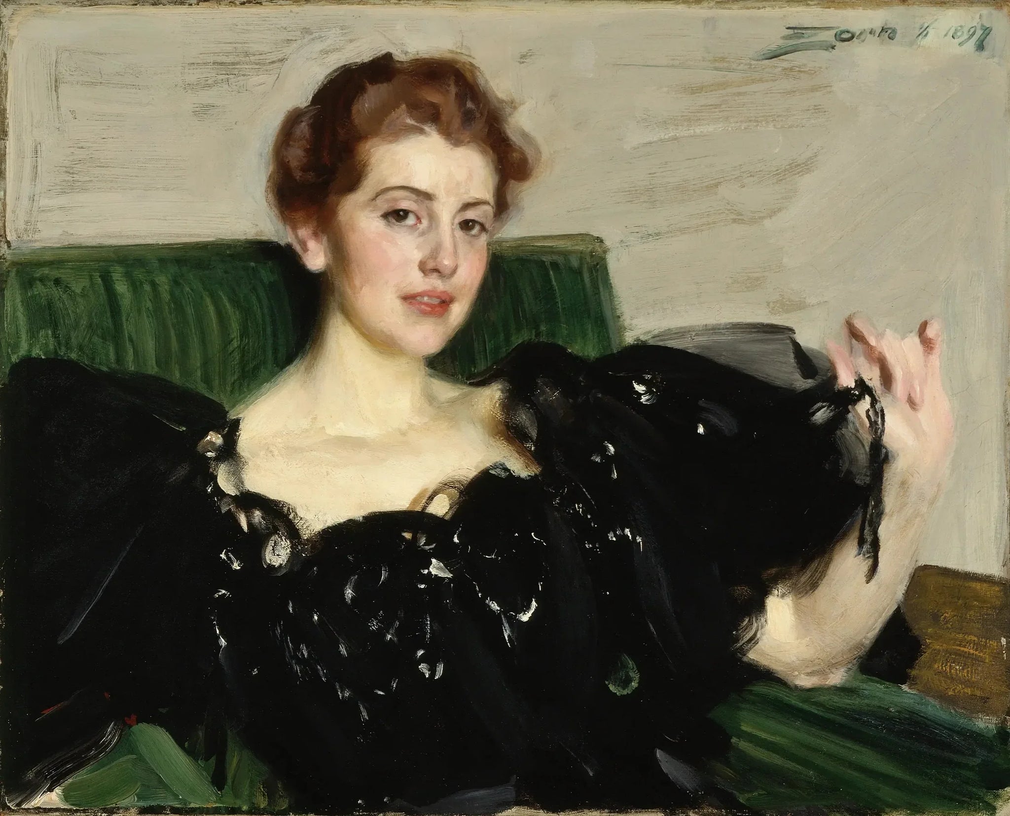 Lucy Turner Joy - Anders Zorn image 1 reproduction artisanale de tableau