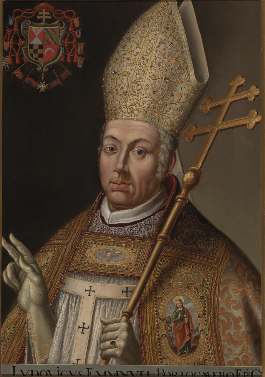 Luis Manuel Portocarrero, archevêque de Tolède (copie) - Matías Moreno
