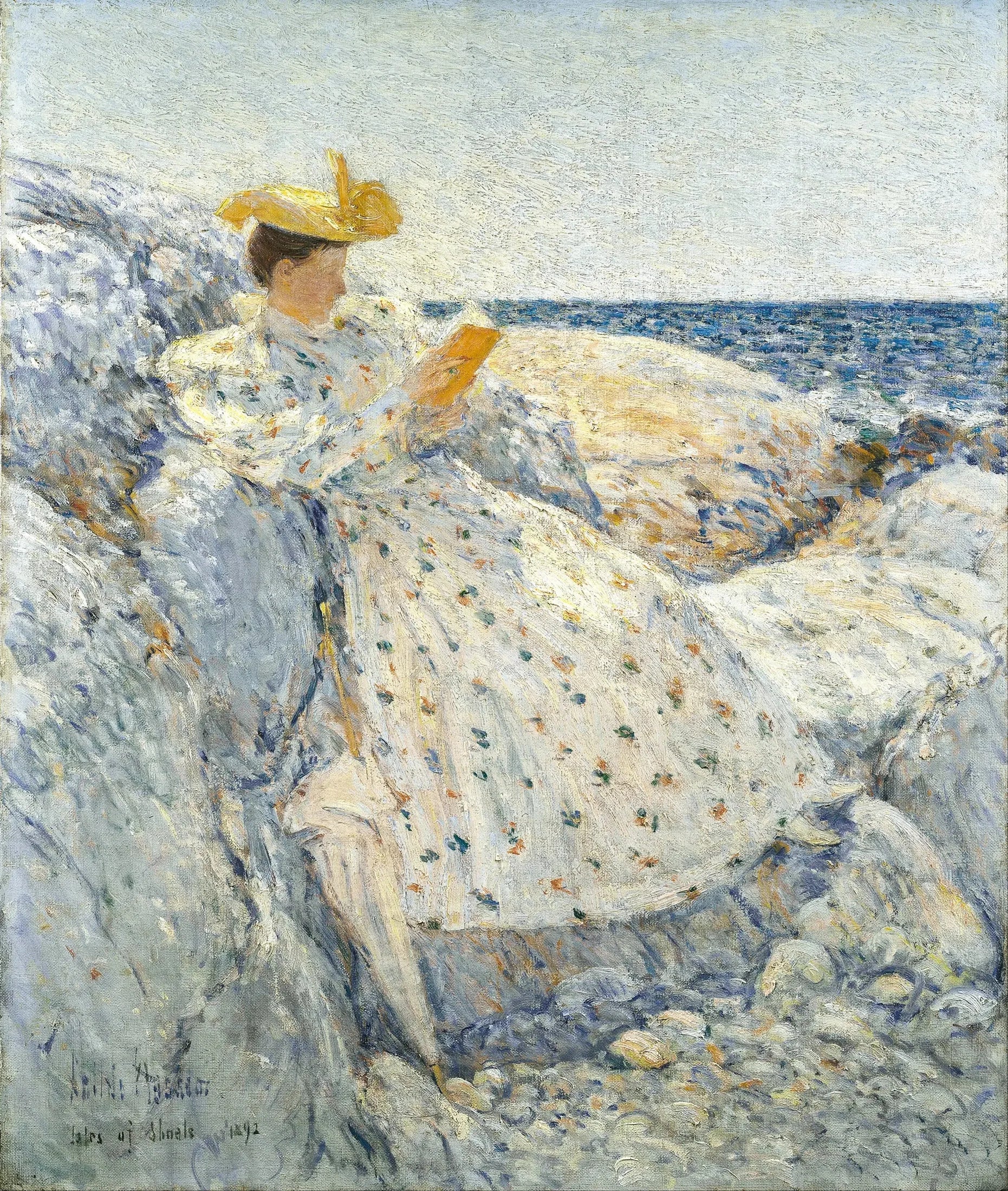 Lumière du soleil d'été (îles Shoals) - Childe Hassam image 1 reproduction artisanale de tableau