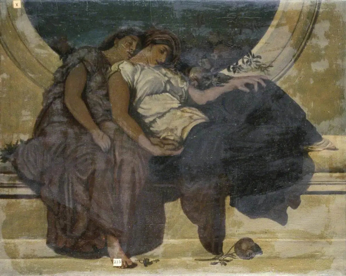 Lune d'été - Frederic Leighton image 1 copie peinte à la main à l’huile