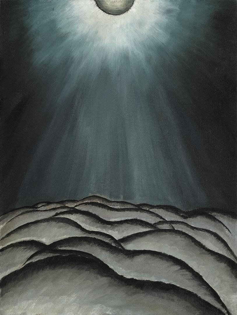 Lune et Mer n° II - Arthur Dove image 1 copie de tableau peinte à la main