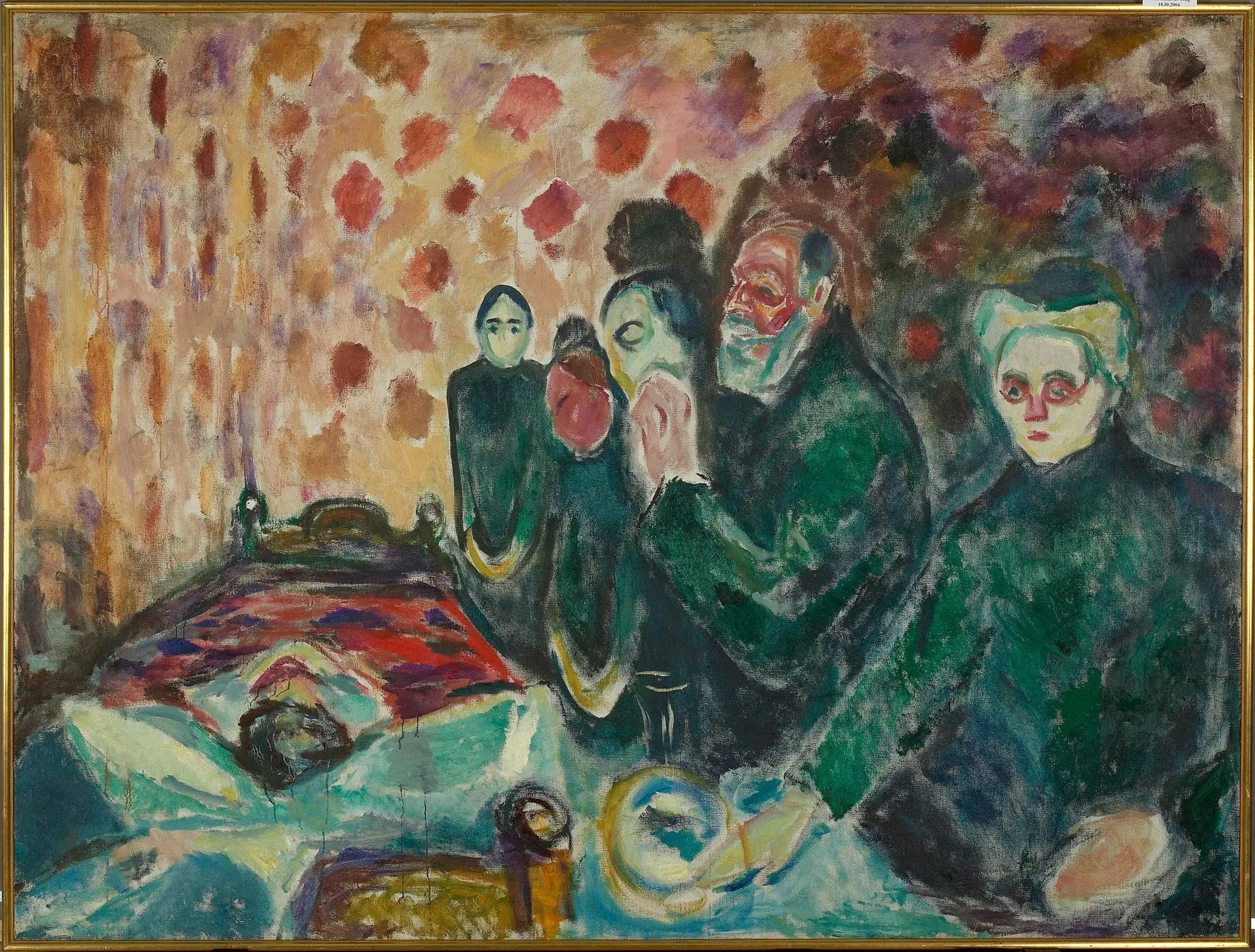 Lutte contre la mort - Edvard Munch image 1 reproduction d’œuvre d’art à l’huile
