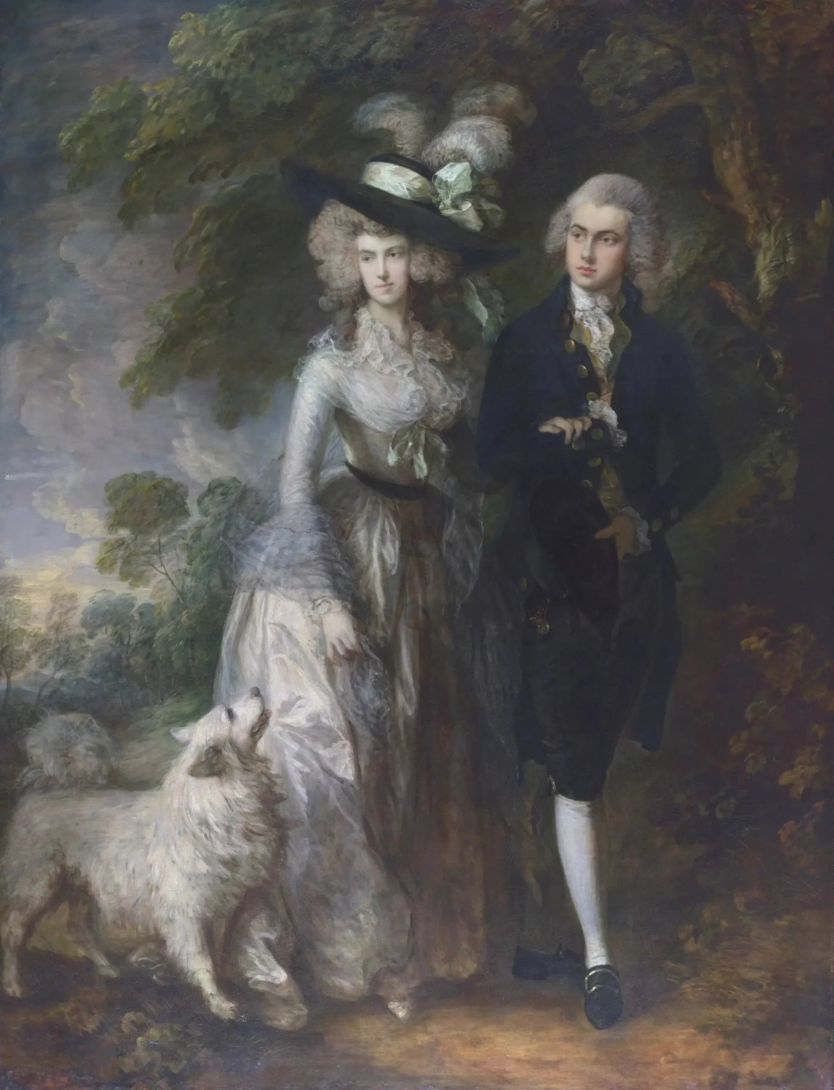 M. et Mme William Hallett - Thomas Gainsborough image 1 copie de tableau peinte à la main