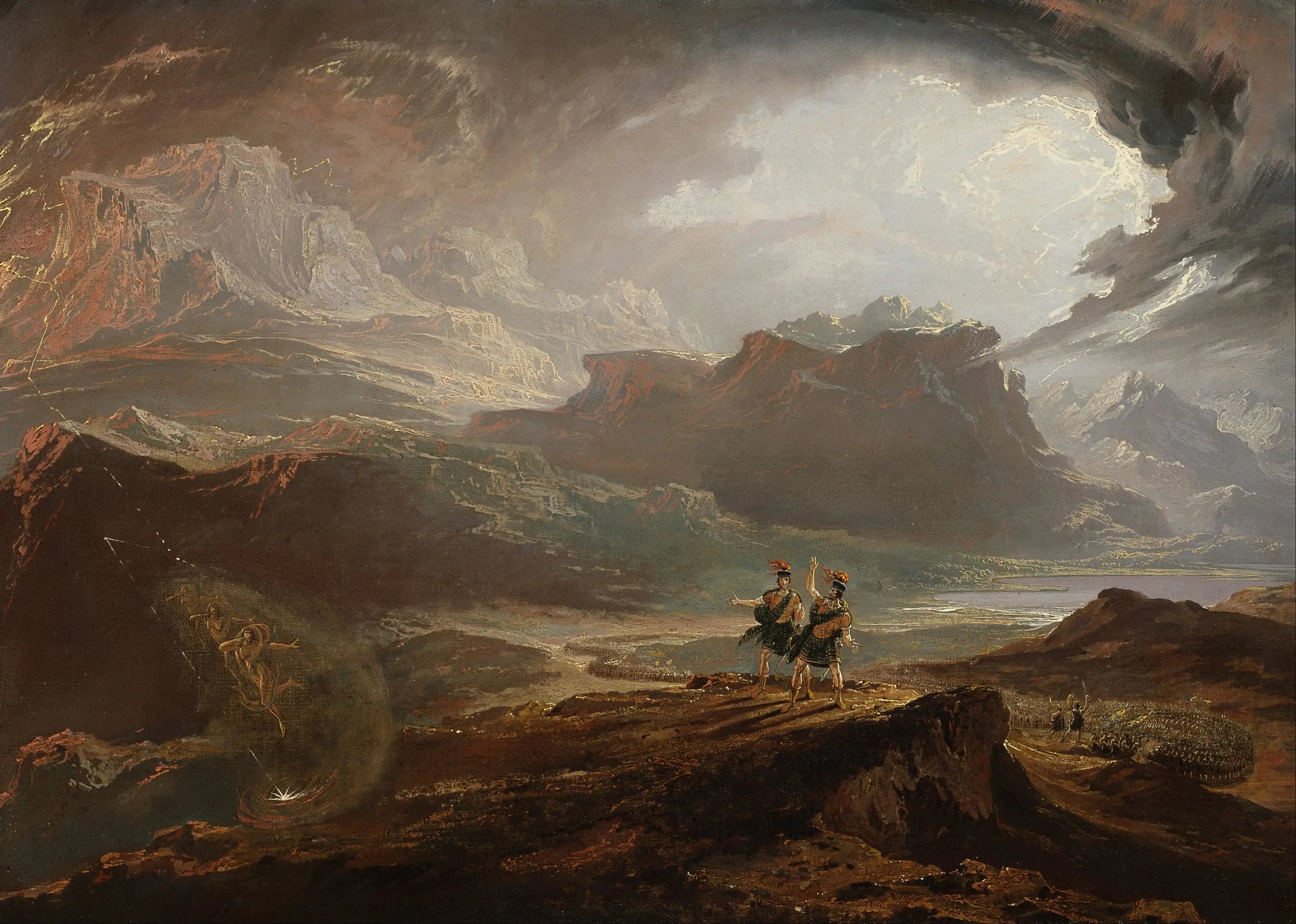 Macbeth - John Martin image 1 reproduction de peinture à l’huile