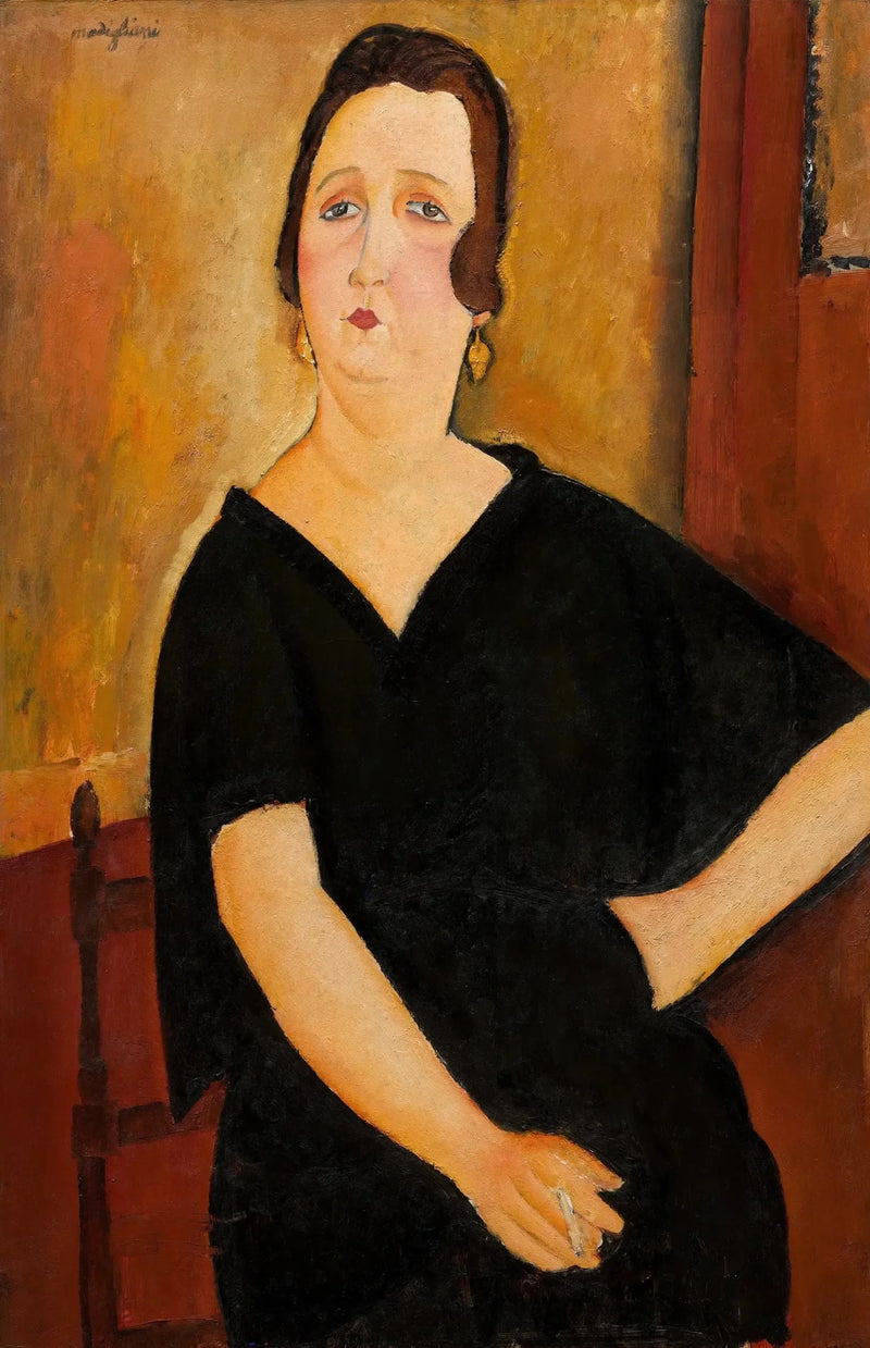 Madame Amédée (Femme à la cigarette) - Amedeo Modigliani