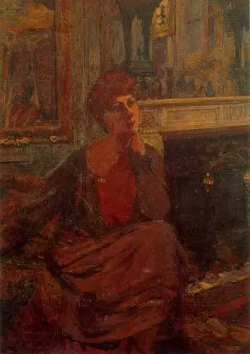 Madame Arthur Fontaine - Édouard Vuillard image 1 reproduction réalisée par Alpha Reproduction