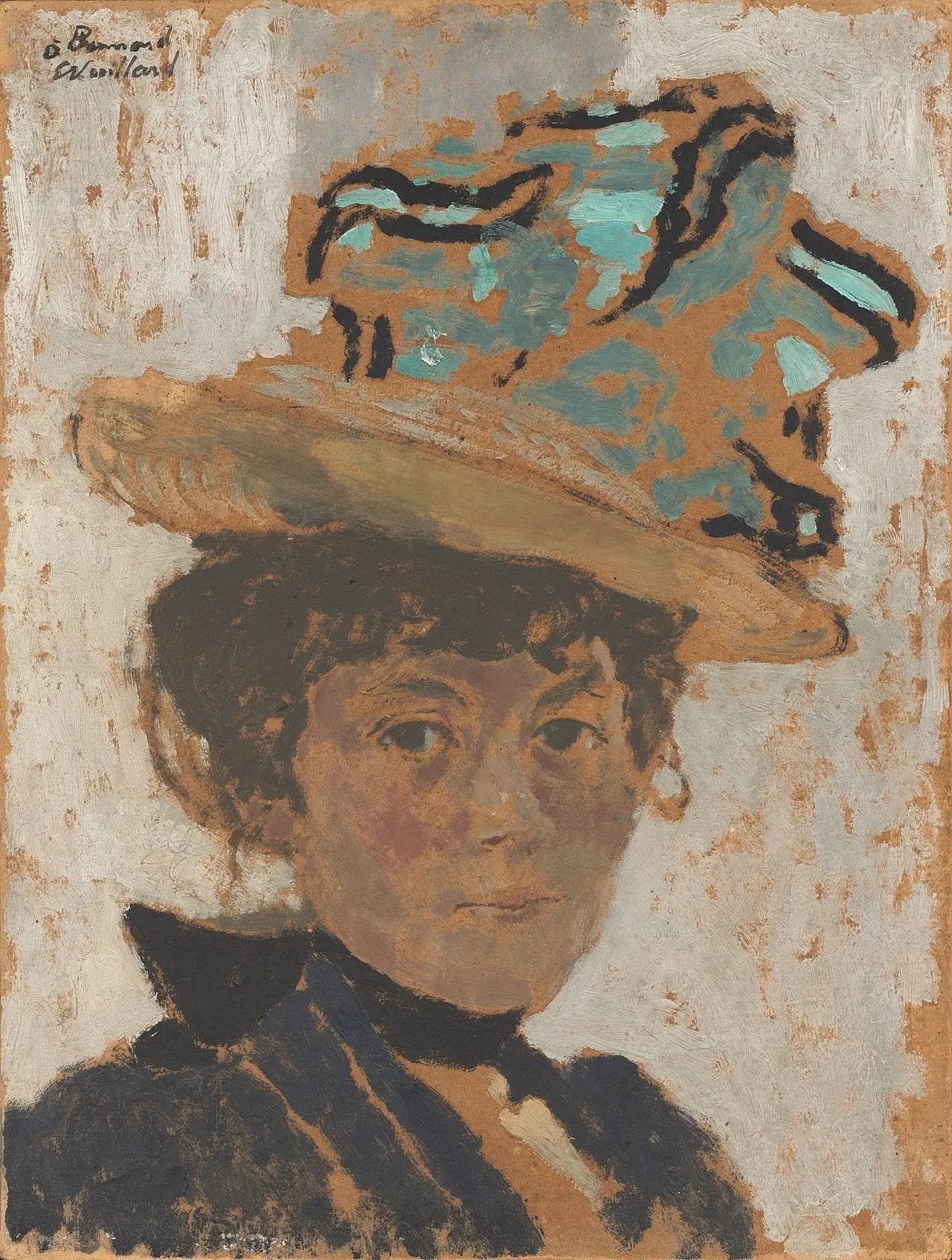 Madame Bonnard - Édouard Vuillard image 1 reproduction de peinture à l’huile