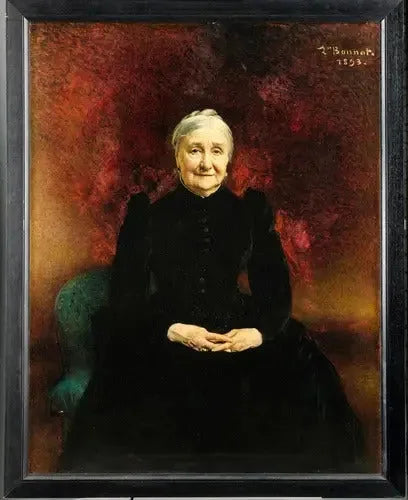 Madame Bonnat - Léon Bonnat image 1 reproduction d’œuvre d’art à l’huile