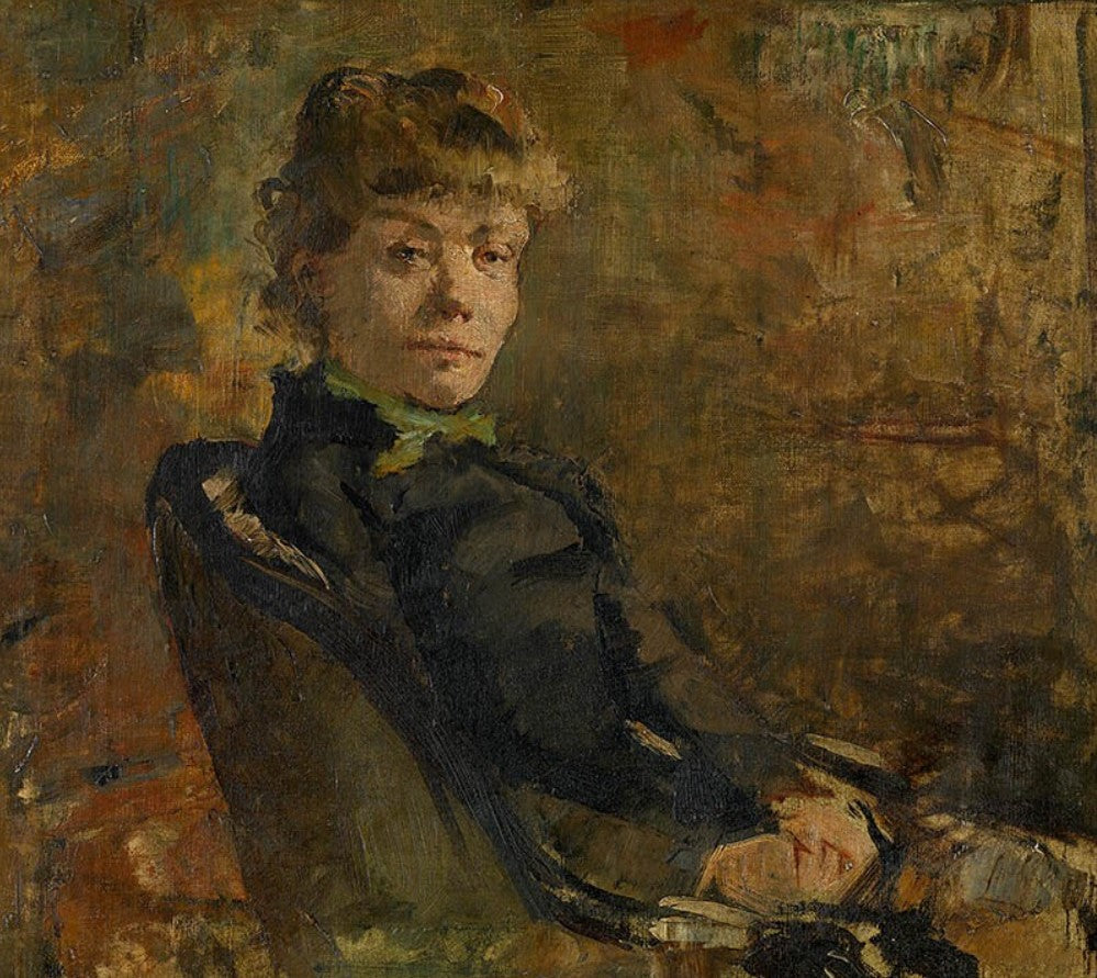Madame Constantin Meunier - Théo van Rysselberghe image 1 reproduction de peinture à l’huile