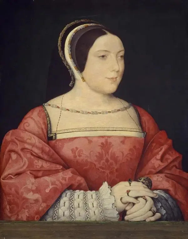 Madame de Canapés (Marie d'Assigny, 1502 - 58) - Jean Clouet image 1 copie peinte à la main à l’huile