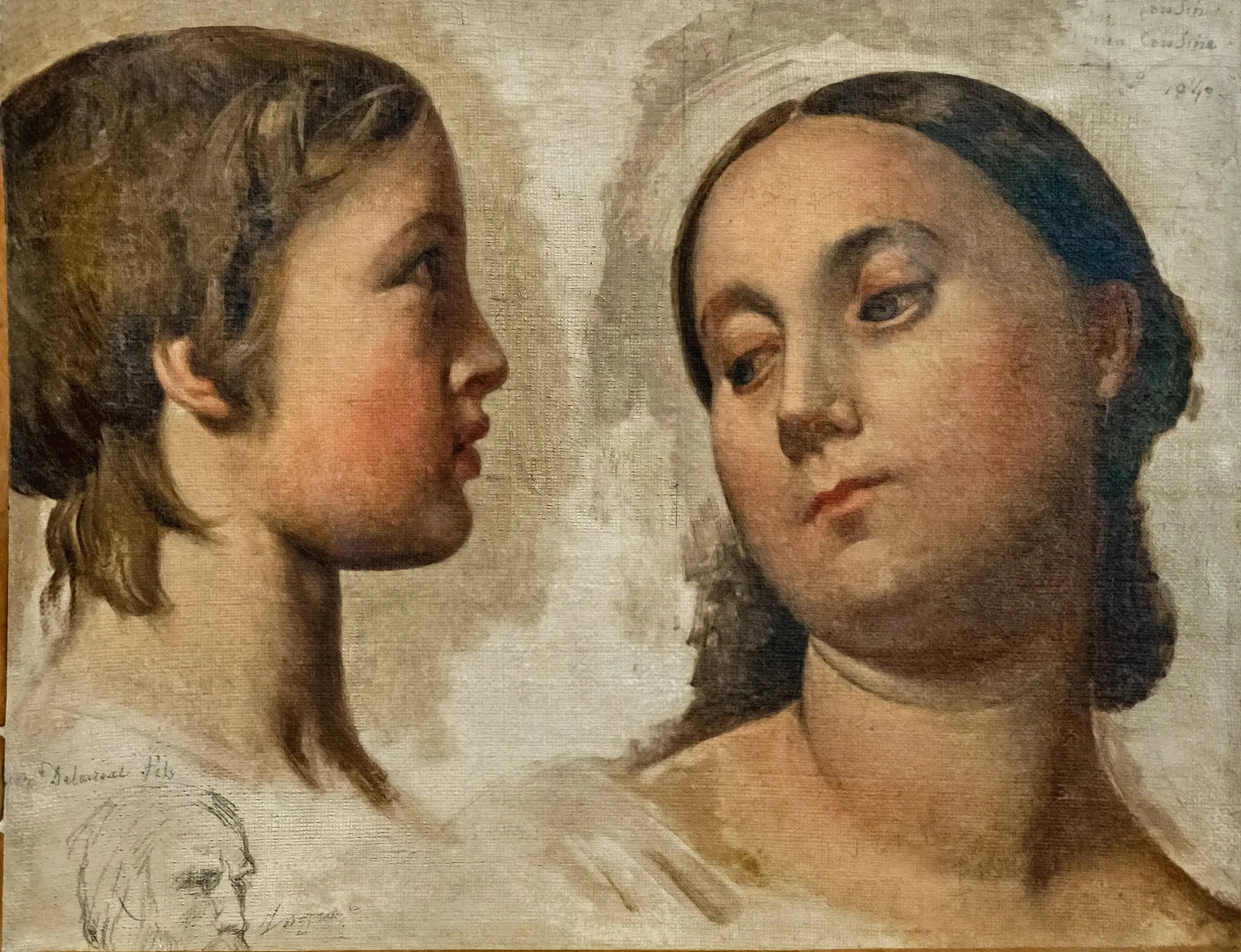 Madame de Lauréal et fils fils - Jean-Auguste-Dominique Ingres image 1 reproduction artisanale de tableau