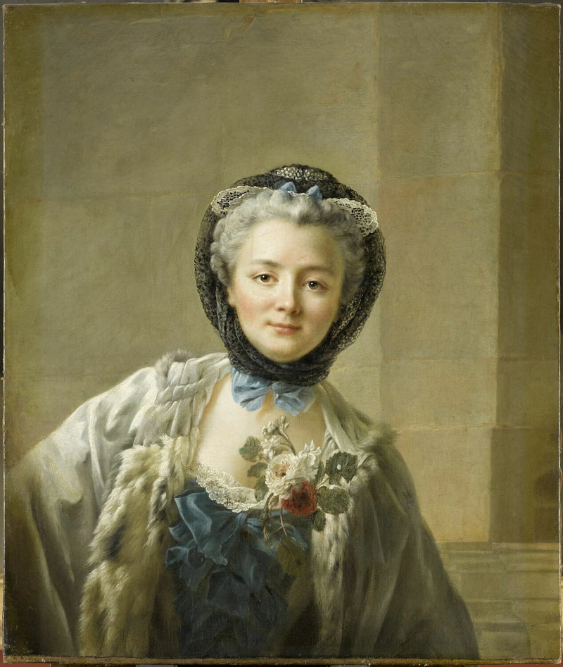 Madame Drouais, née Anne-Françoise Doré (1732-v.1815), femme de l'artiste - François Hubert Drouais
