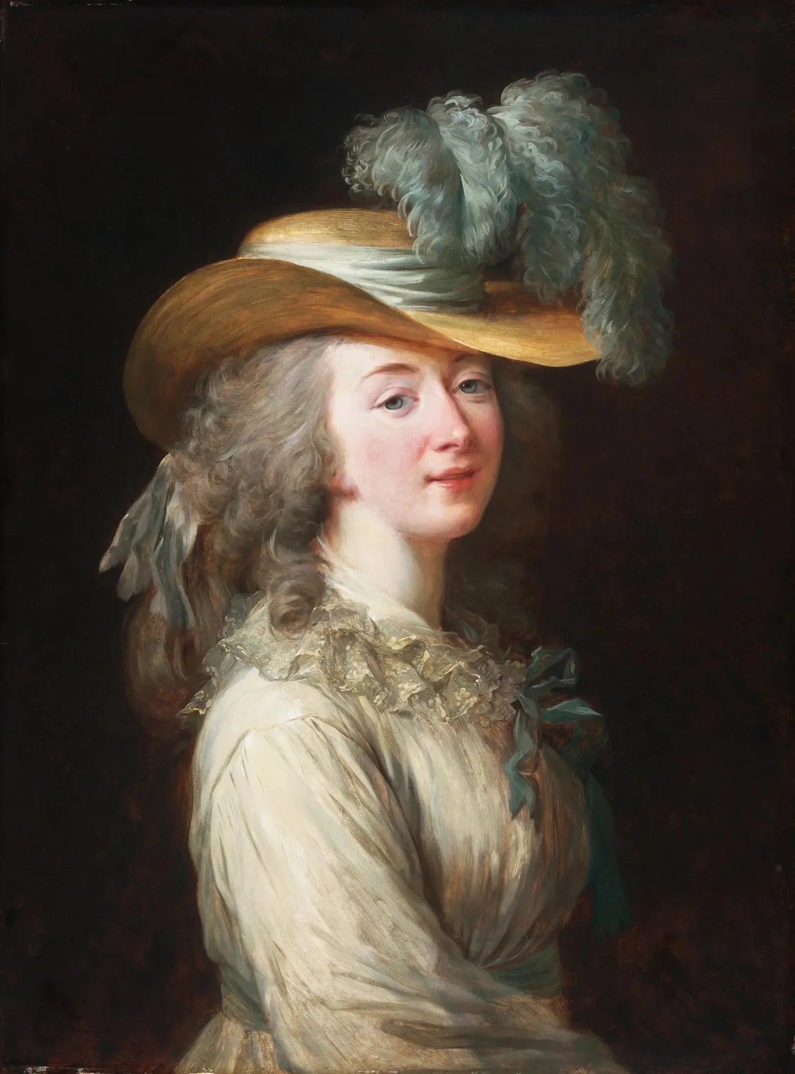 Madame Du Barry - Élisabeth Vigée Le Brun image 1 copie de tableau peinte à la main