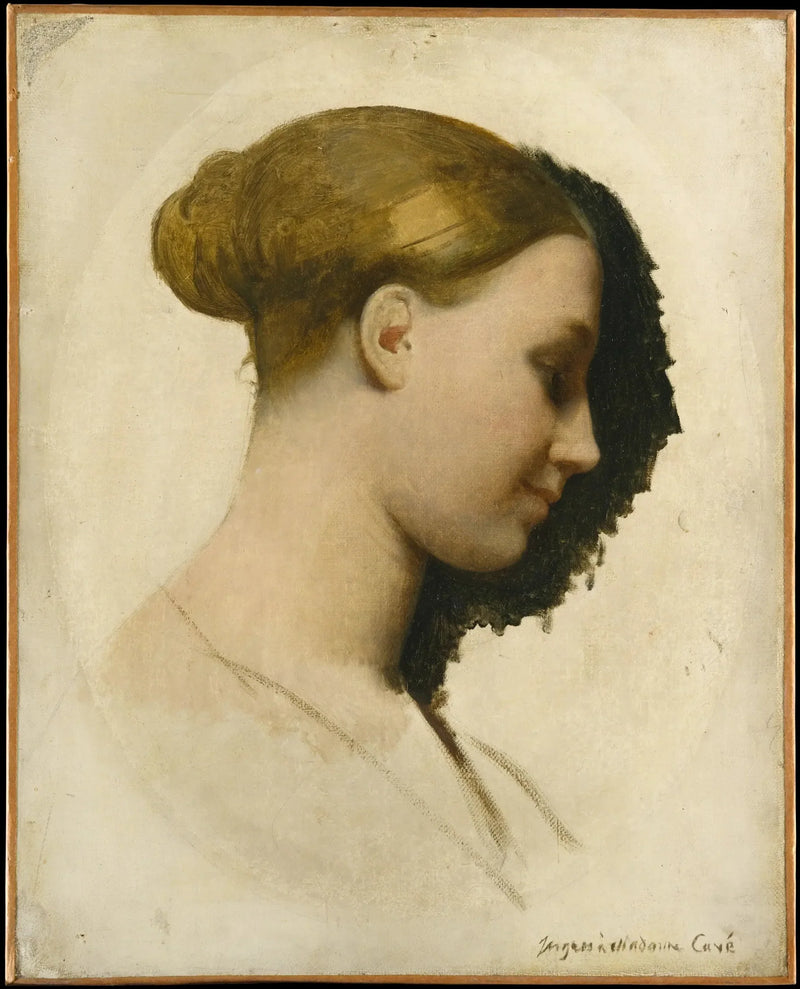 Madame Edmond Cavé (Marie-Élisabeth Blavot, née en 1810) - Jean-Auguste-Dominique Ingres
