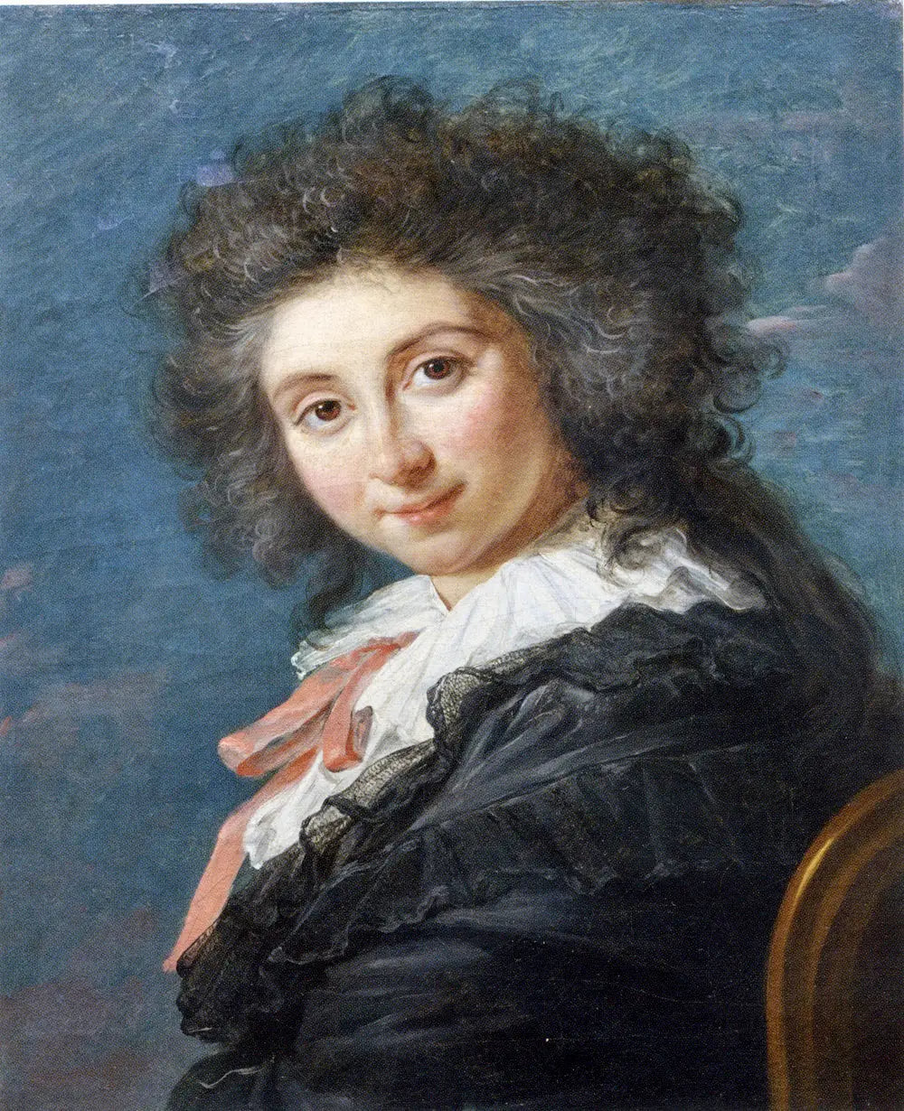 Madame Étienne Vigée - Élisabeth Vigée Le Brun image 1 reproduction d’œuvre d’art à l’huile