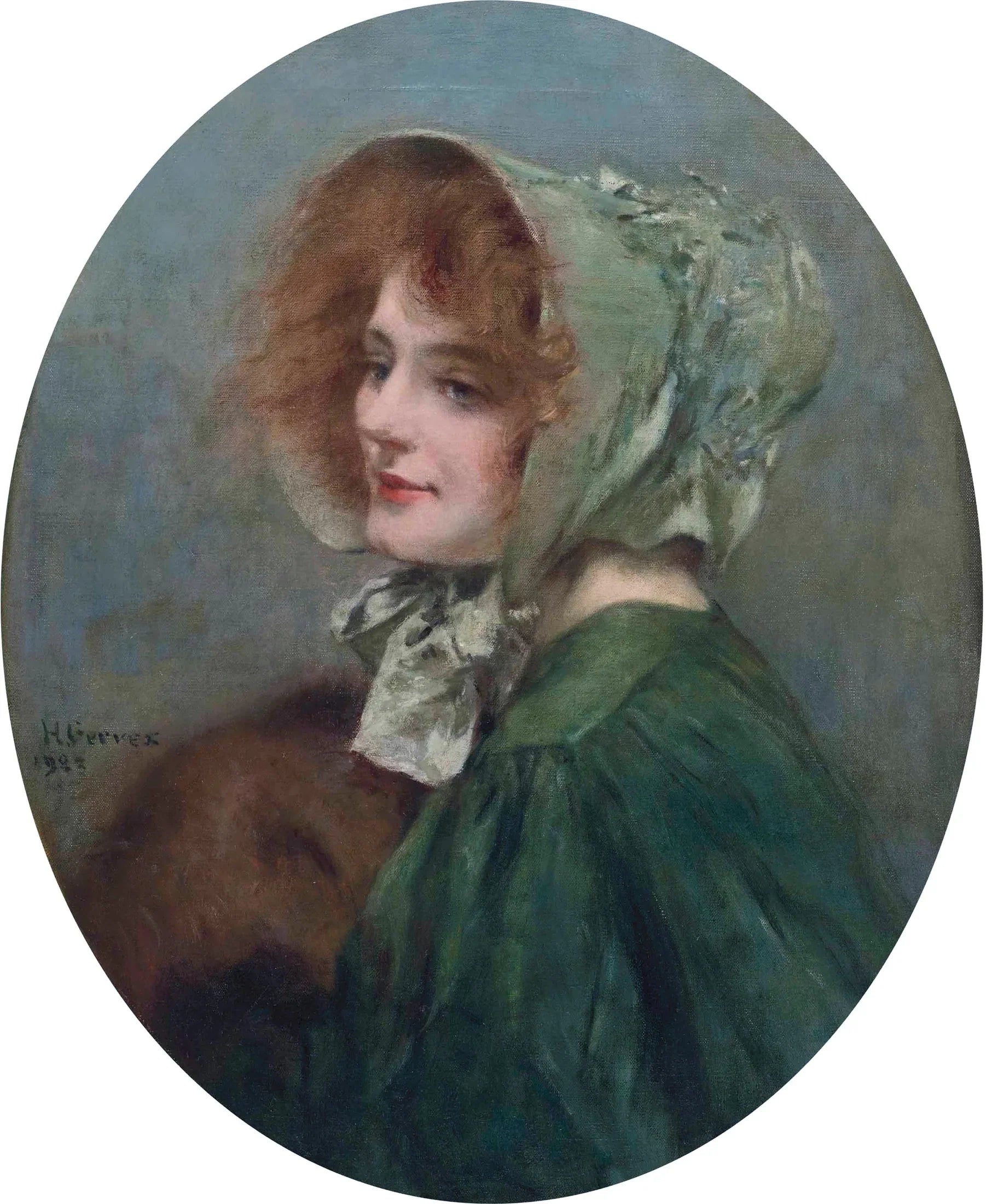 Madame Gervex - Henri Gervex image 1 reproduction de peinture à l’huile