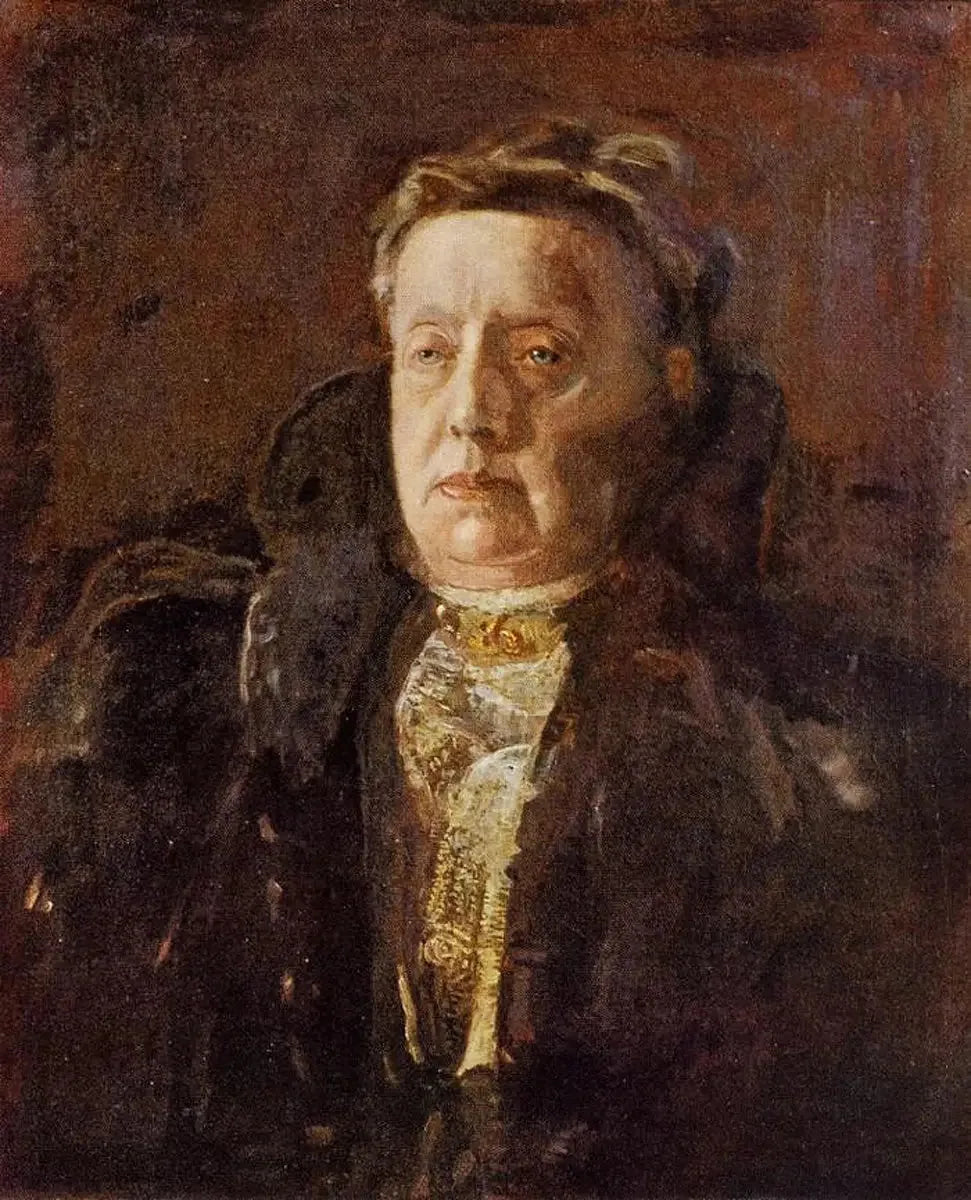 Madame Gilbert L. Parker - Thomas Eakins image 1 reproduction artisanale de tableau