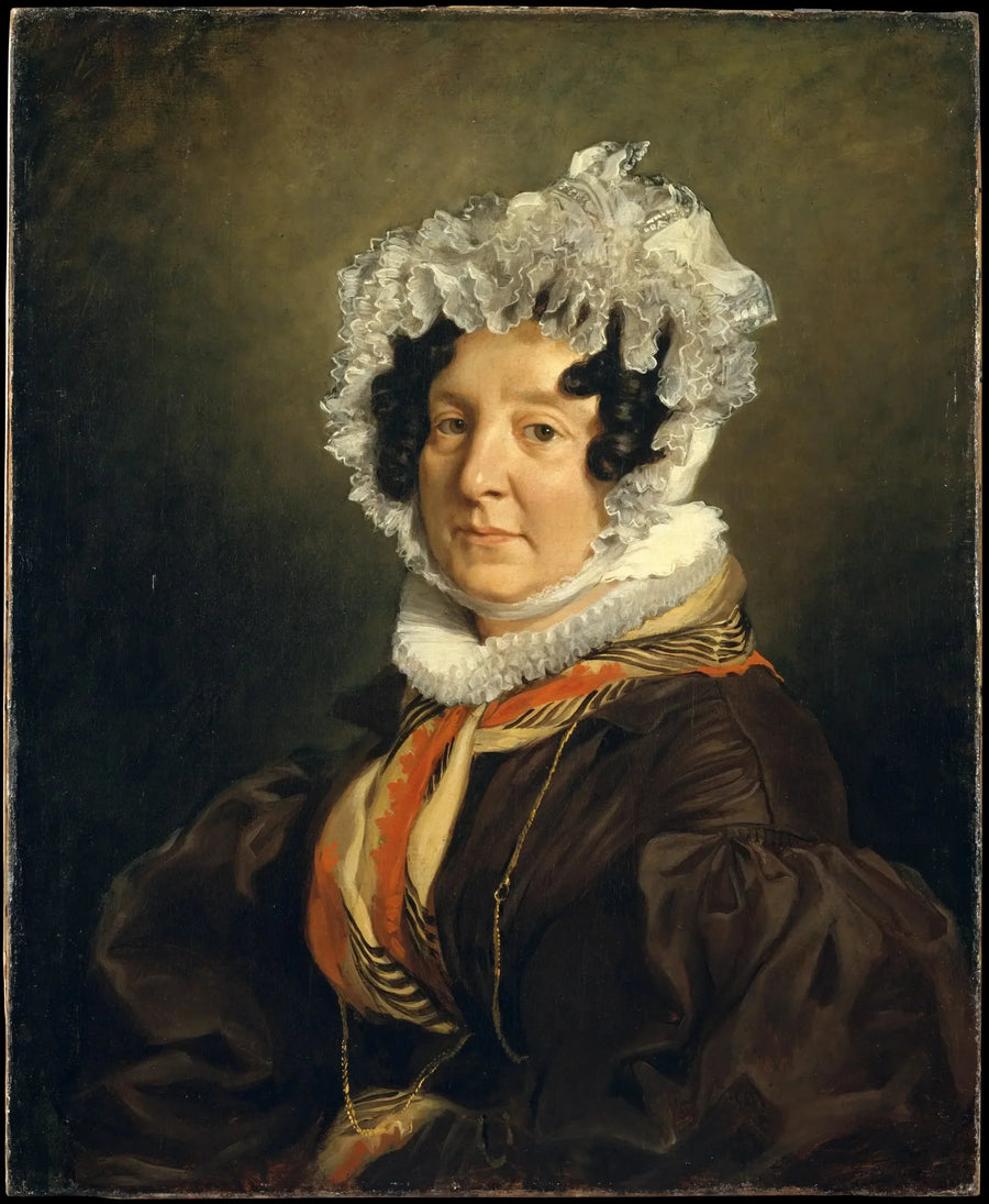 Madame Henri François Riesener (Félicité Longrois, 1786-1847) - Eugène Delacroix