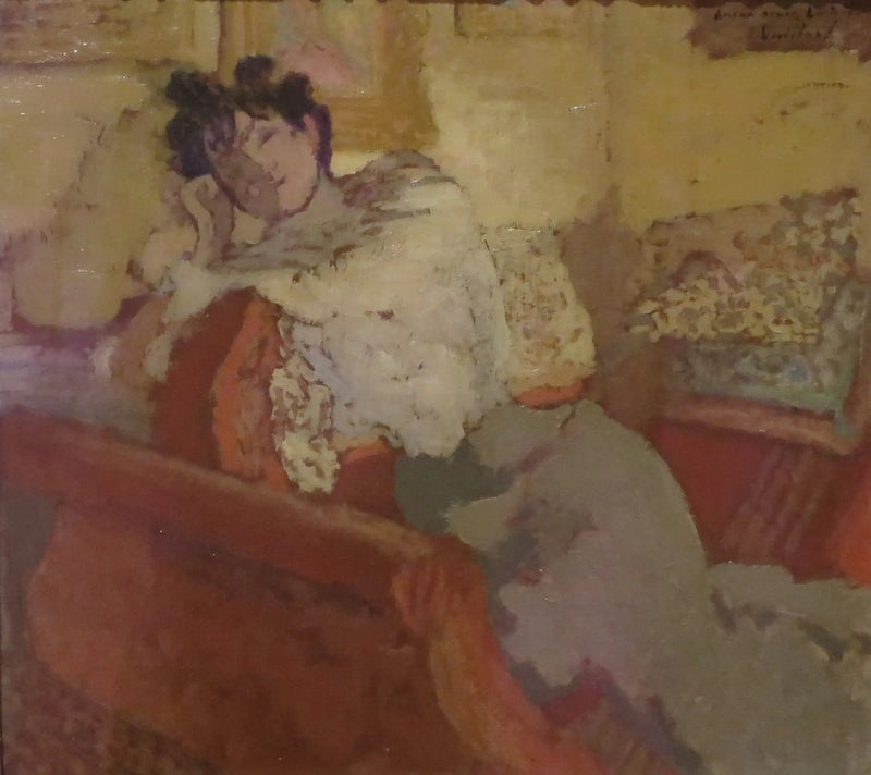 Madame Hessel dans son boudoir - Édouard Vuillard