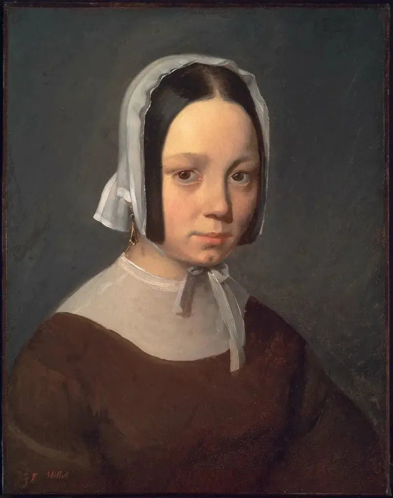 Madame J.-F. Millet, née Pauline-Virginie Ono - Jean-François Millet image 1 reproduction réalisée par Alpha Reproduction