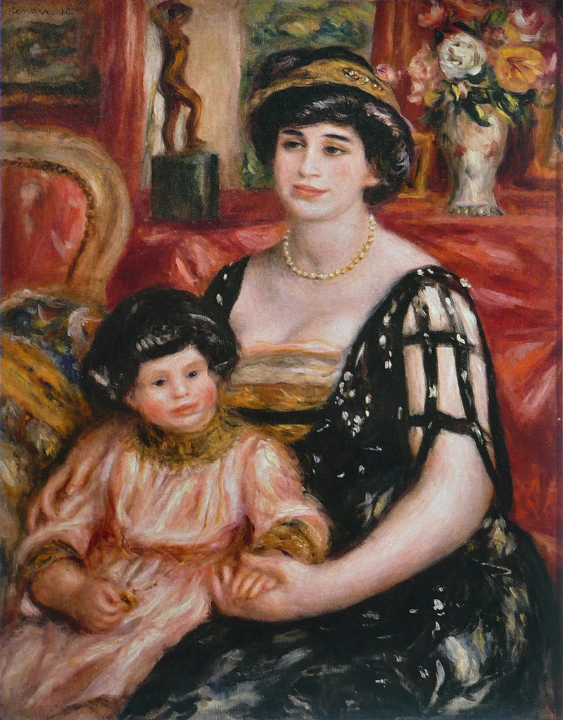 Madame Josse Bernheim-Jeune et fils Henry - Pierre-Auguste Renoir