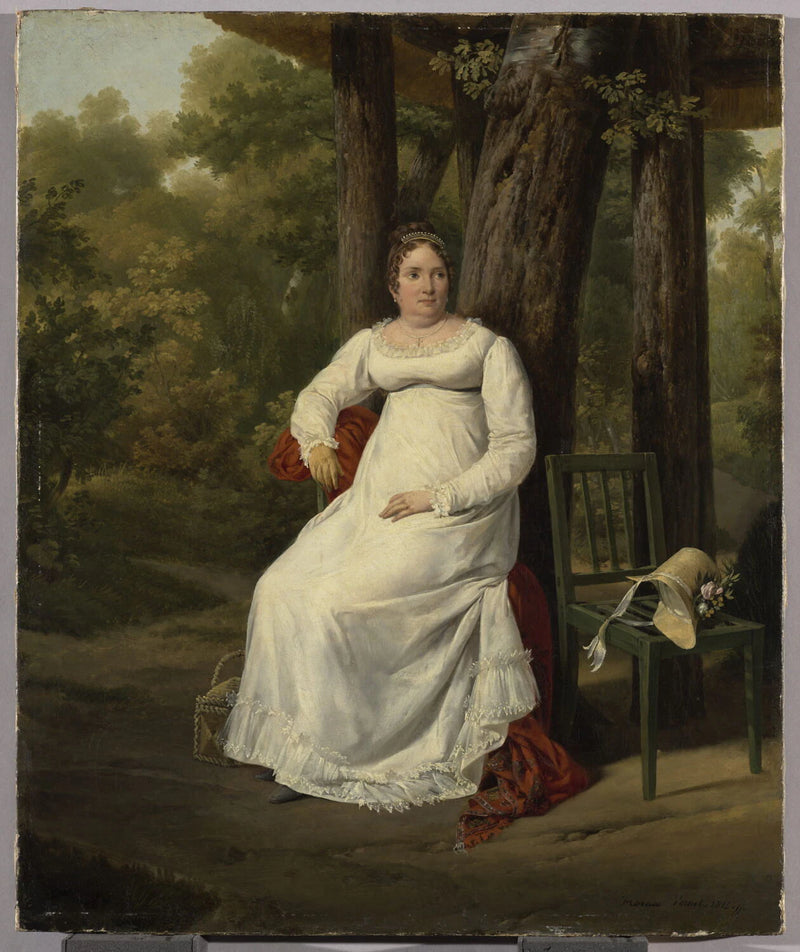 Madame Jousseran, belle-mère de Philippe Lenoir - Horace Vernet
